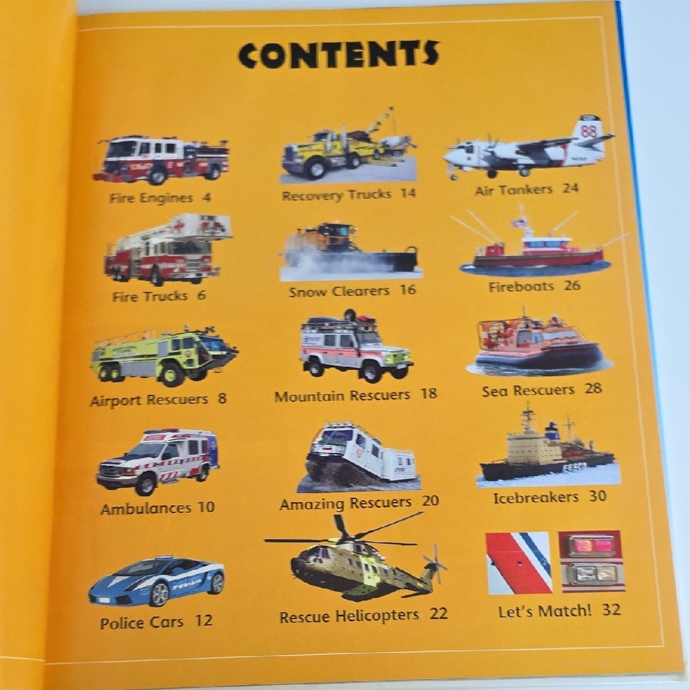 Mega Rescuers Book - Hardcover - Picture 4 of 6
